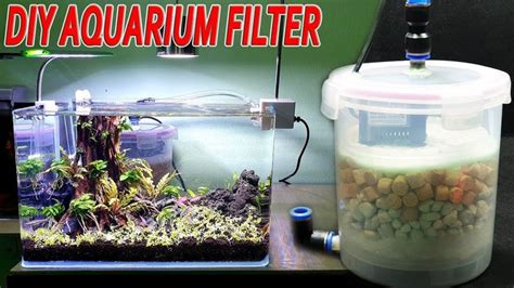 Just like our diy water filters, the natural soil of the ground refines animals such as insects, plants, and other debris out of the water. Build a Aquarium Filter At Home in 2020 | Aquarium filter ...
