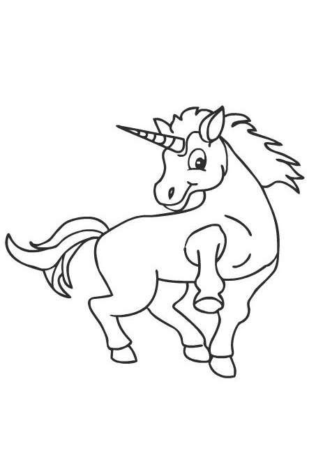 5 disegni da colorare l'unicorno. Unicorno disegni da colorare | Disegni da Colorare