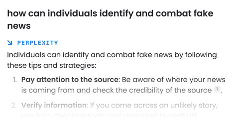 how can individuals identify and combat fake news