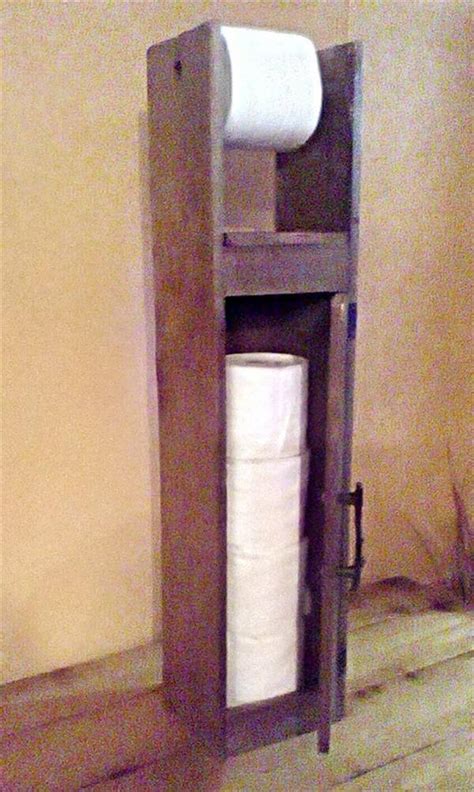 Pallet Toilet Paper Roll Holder Pallet Furniture Diy