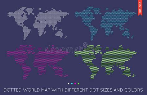 Mapa Del Mundo Plano Infographic Del Vector Correspondencia Del Mundo