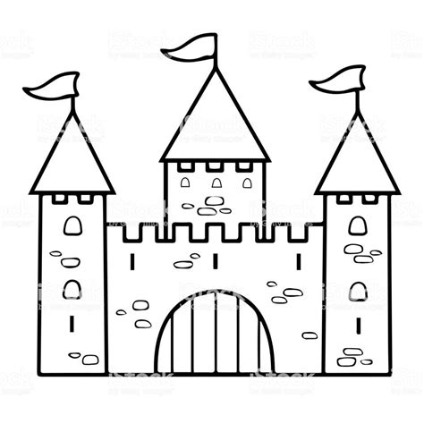 Vor der burg ist ein ritter auf dem pferd. királyi palota rajz - Google-keresés | Egyszerű rajzok ...