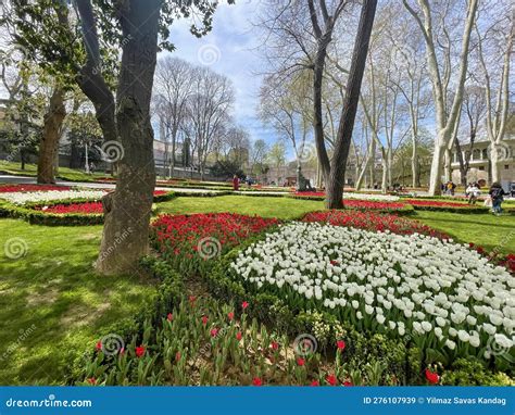 Gulhane Park Is A Historical Park Located In Istanbul Editorial Stock