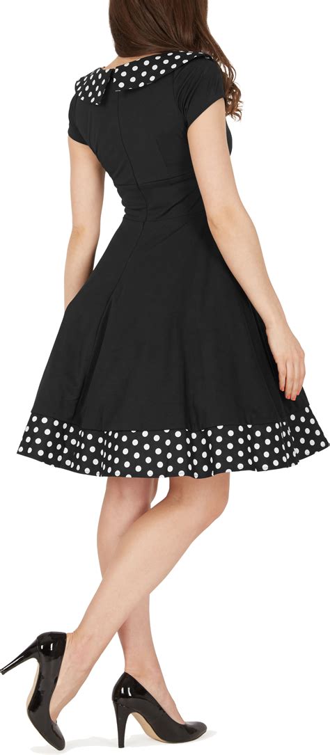 S Pin Up Girl Polka Dot Dress Hot Sex Picture