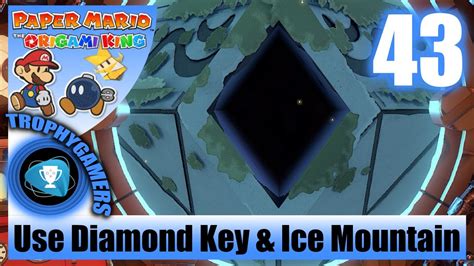 Paper Mario The Origami King Use The Diamond Key And Ice Vellumental