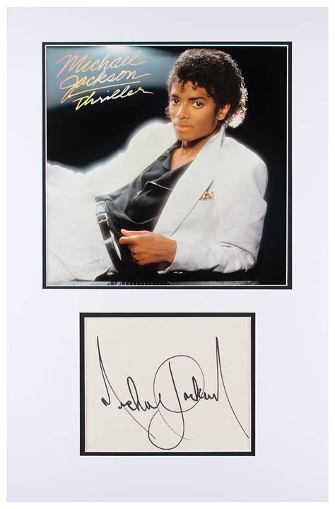 Michael Jackson Signature Rr Auction