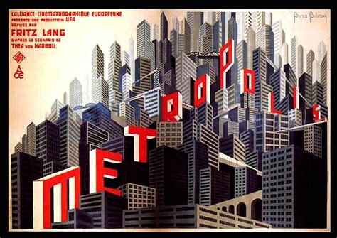 Vintage Sci Fi Posters Sci Fi Metropolis Landscape With Images Art
