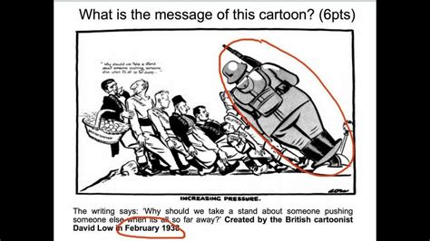 See more ideas about political cartoons, propaganda. WW2 Appeasement - Cartoon Analysis (Increasing ...