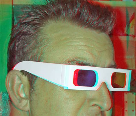 3d Glasses In Anaglyph 3d Stereo Red Blue Glasses To View Flickr