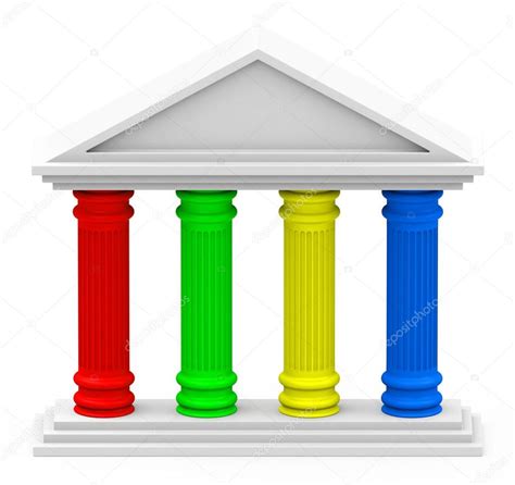 The Four Pillar Strategy Stock Photo By ©flipfine 58978859