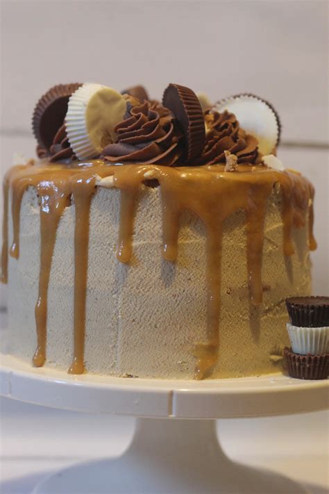 Chocolate Peanut Butter Drip Cake A Spoonful Of Vanilla
