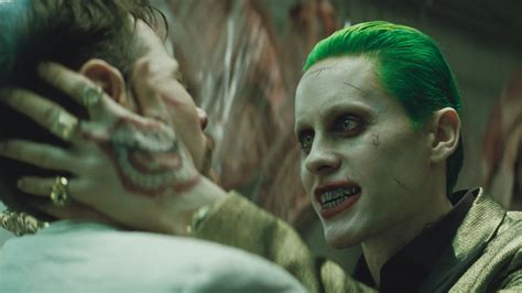 Suicide Squad Jared Letos Same Sex Kiss Cut From The Final Movie