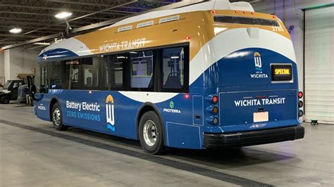 Wichita Transit Unveils First Battery Electric Zero Emission Buses In