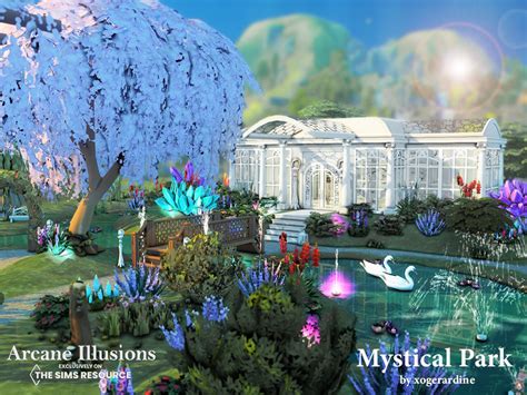 The Sims Resource Arcane Illusions Mystical Park No Cc