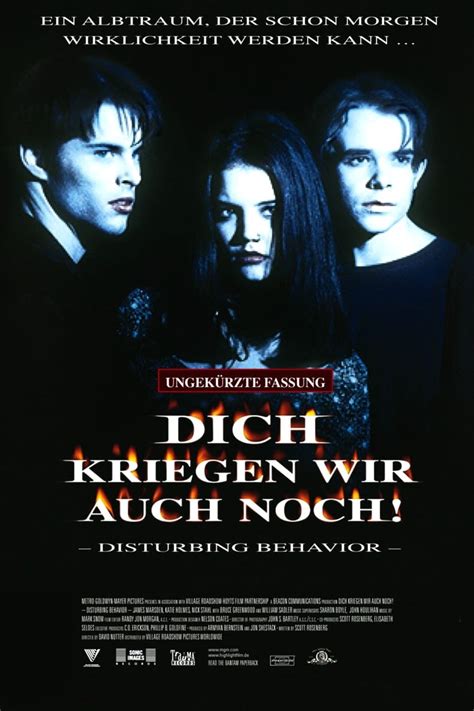 Disturbing Behavior 1998 Posters — The Movie Database Tmdb