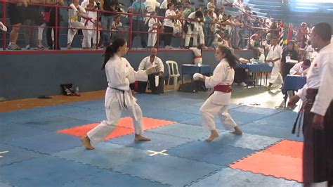 Kumite Feminino Juvenil Campeonato Paulista De Karatê Do