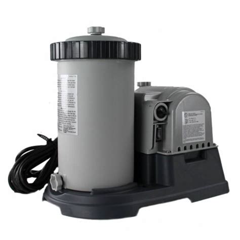 Intex Krystal Clear 2500 Gph Pool Filter Cartridge Pump With Timer 2
