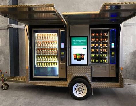 Mobile vending | Vending machine design, Vending machine business