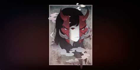 Wallpaper Id 134266 Cyberpunk Face Red Eyes Anime Anime Girls