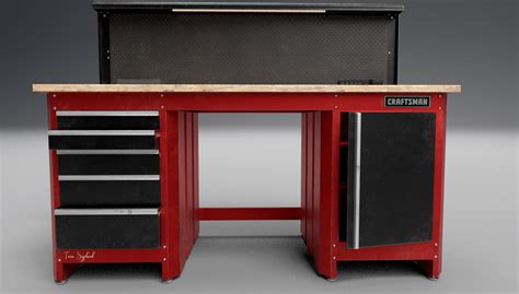 New Craftsman 6 Workbench Craftsman 5 Drawer Workbench Module For Sale