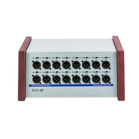 Apb 116 P Active Portable 1 Input 16 Outputs Audiopressbox