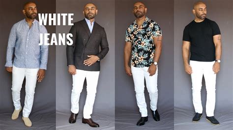 How To Wear Men S White Jeans 8 Ways How To Style White Denim Trends