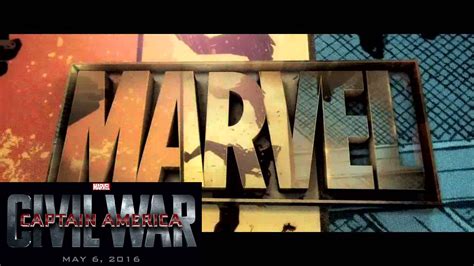 Captain America Civil War Marvel Intro Logo 2016 Hd 1080p Youtube