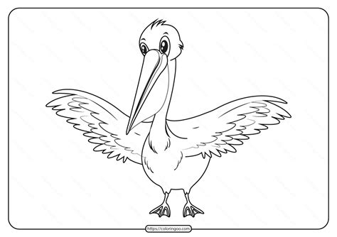 Download Free Printable Animals Bird Pdf Coloring Pages 15