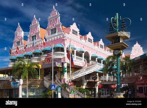 Dutch Royal Plaza Mall In Oranjestad Aruba Stock Photo Alamy