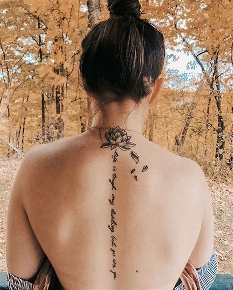 Top 30 Spine Tattoo Design Ideas For Women 2022 Updated Favvosee