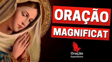 Oração Do Magnificat O CÂntico De Maria 🙏 Nossa Senhora Youtube