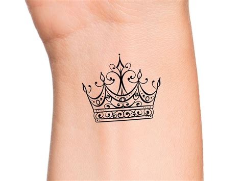 Top Women S Queen Crown Tattoo In Cdgdbentre