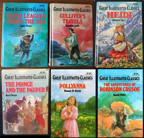 Great Illustrated Classics Series Books R Nostalgia