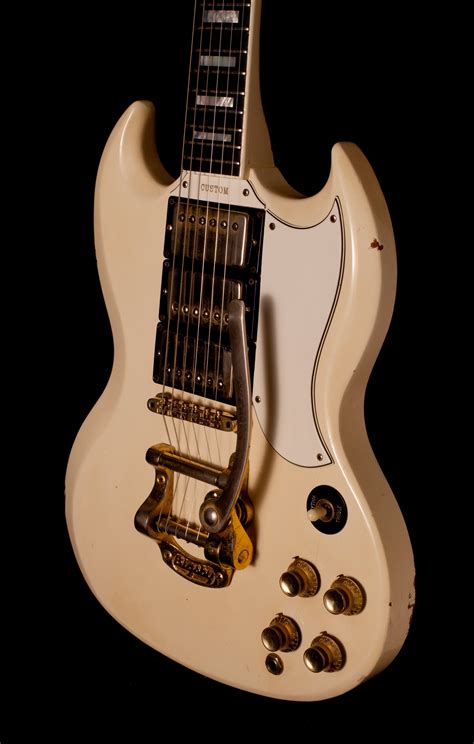 Gibson Sg Custom 1962 White Guitar For Sale Gitarren Total