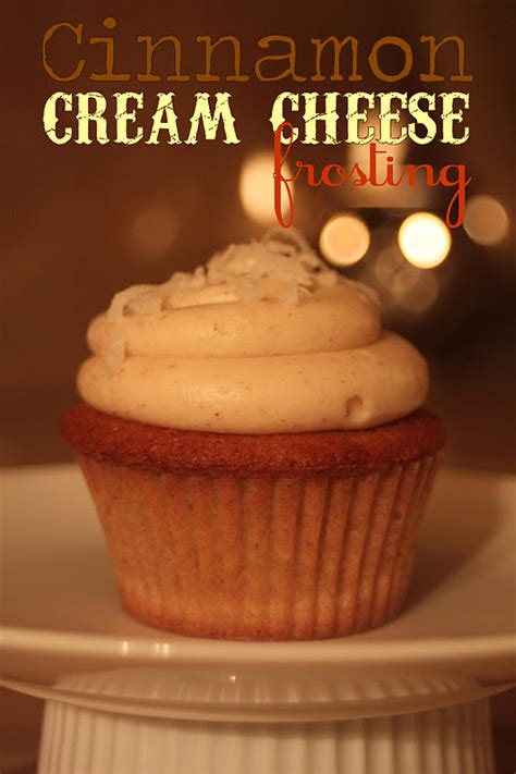 Mix until you get the right consistency before spreading. Embellish: {recipe} Cinnamon Cream Cheese Frosting