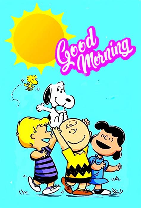 スヌーピーgood Morning Snoopy Pictures Good Morning  Animation Good