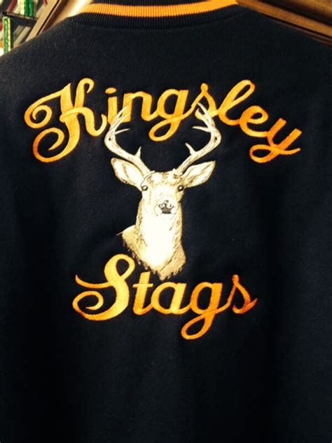 Kingsley Stags Varsity Letterman Jacketthe Trophy Trolley