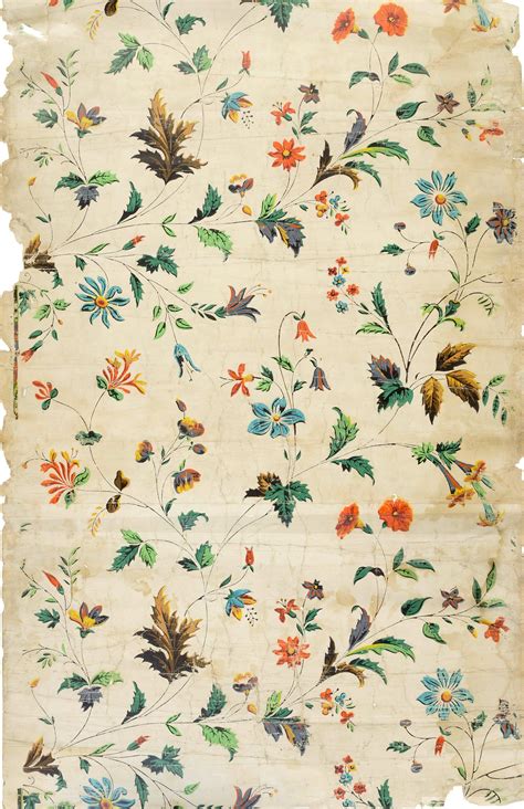 1760 English Floral Stencil Digital Paper Grungy Backgrounds Vintage Tiles Scrapbook Paper