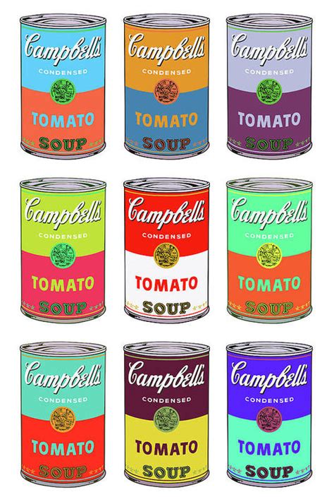Campbells Soup Cans Pop Art Poster By Andy Warhol
