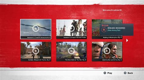 Assassins Creed 3 Remastered Menu And Intro Video Signature Edition