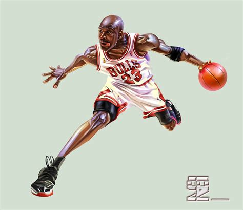 Michael Jordan2 By A On Deviantart Nba Basketball