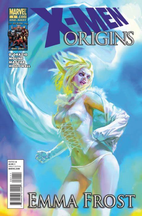 X Men Origins Emma Frost 1 Marvel Comics Comic Book Value And