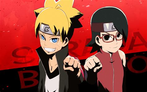 Anime Boruto And Uchiha Sarada Image Uchiha Sarada Sarada Wallpaper