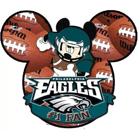 Mickey Mouse is an EAGLES fan!! | Philadelphia eagles football, Eagles