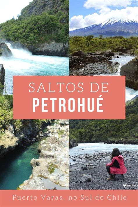 Saltos De Petrohué Cachoeiras Azuis Perto De Puerto Varas Na Região