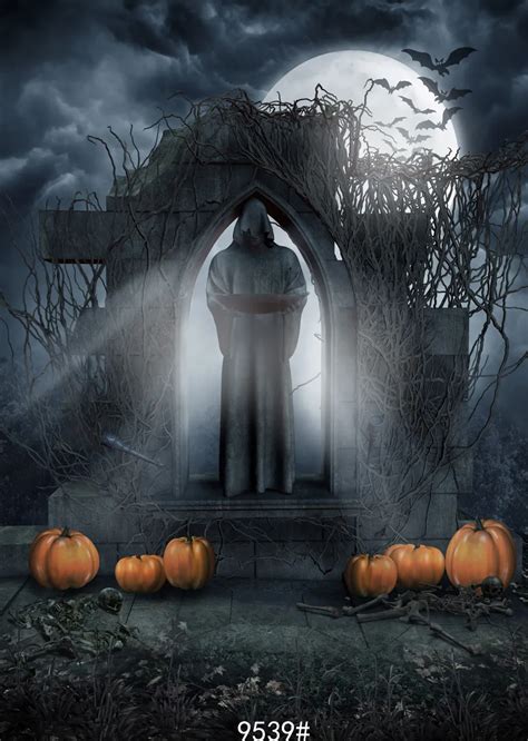 Scary Halloween Backdrops