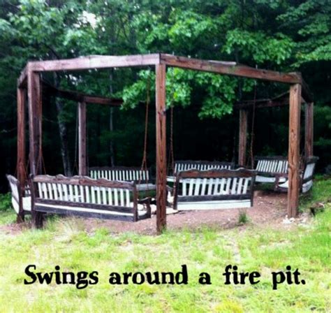 03.08.2019 · fire pit swings allow you to laze around outdoors around a fire. Swings around a fire pit. | Random ideas | Pinterest | Circles, Awesome and House