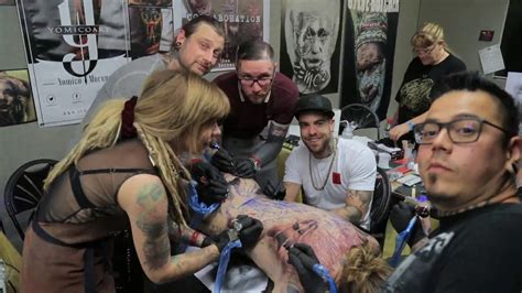 Tattoos won't heal well on freshly damaged skin, so anything which causes damage to the skin must be avoided. London Tattoo Convention 2016 | Killer Ink Tattoo - YouTube