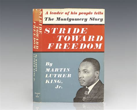 Stride Towards Freedom Martin Luther King First Edition Signed