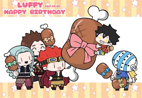 One Piece Celebra El Cumplea Os De Monkey D Luffy Kudasai